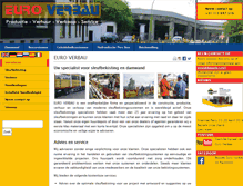 Tablet Screenshot of euroverbau.nl